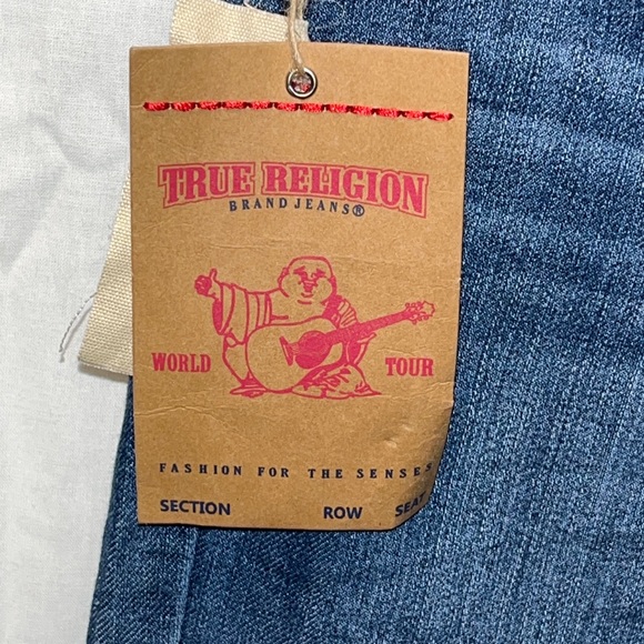 NWT True Religion Joey Super T Studded Jeans Size 27/32 - Picture 4 of 11